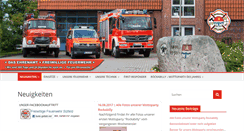 Desktop Screenshot of feuerwehr-suelfeld.de